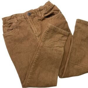 Class/Club Boys Sz 6 Modern Fit Brown Tan Courdoroy Pants Soft Flannel Jeans